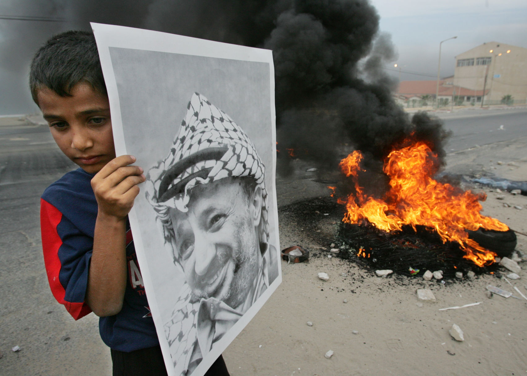 2004: Yasser Arafat